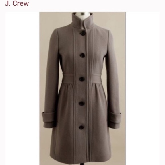 J. Crew Coat Peacoat